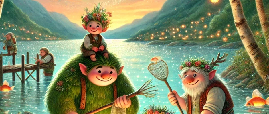 Norwegian Trolls and Peeblefolk Unite to Protect the Glimmering Fjords