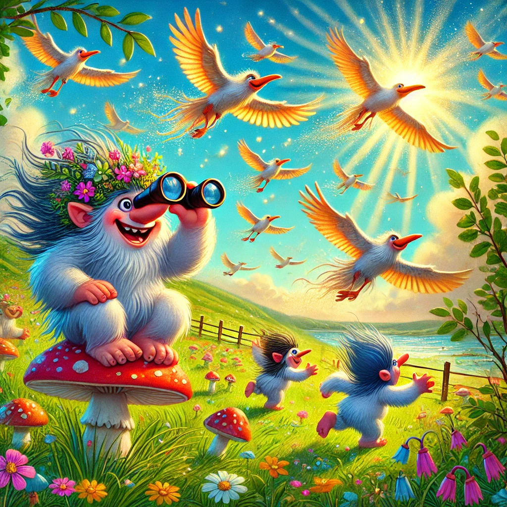 Record Flock of Sky Dancers Delight Trolls in Nebraskaglen