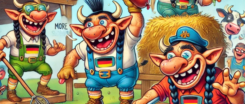 Germany Finally Stops Cow-Snot Plague – Troll Farmers Rejoice!