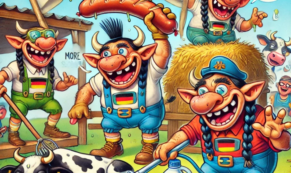 Germany Finally Stops Cow-Snot Plague – Troll Farmers Rejoice!