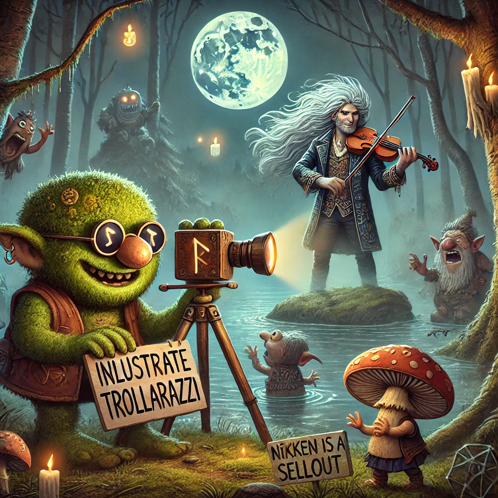 Scandal in the Swamps: Nøkken’s Secret Serenades for Humans Exposed!