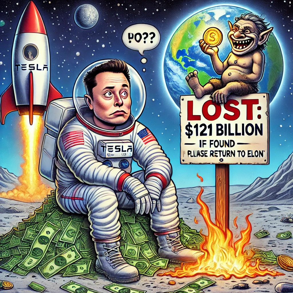 BREAKING: Elon Musk Accidentally Loses Enough Money to Buy Reality – Trolls Worldwide Cackle in Delight