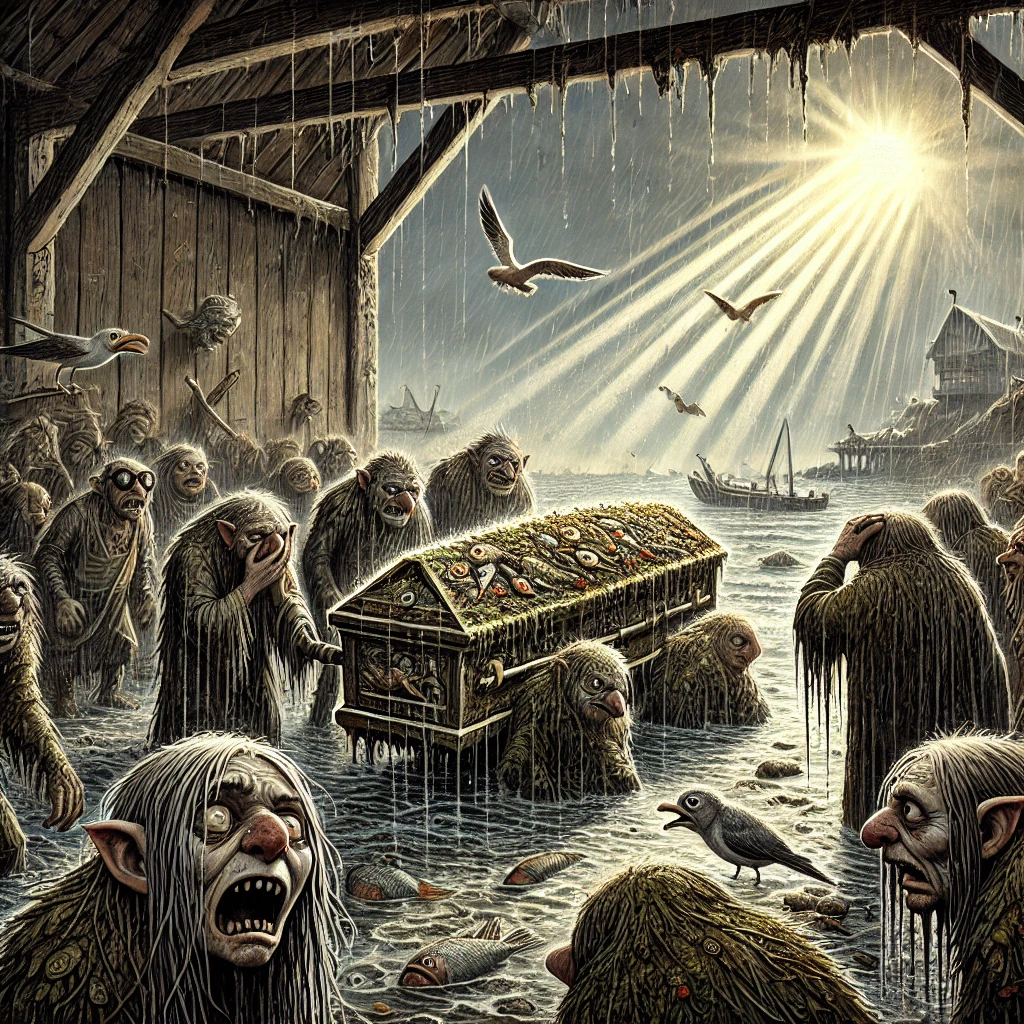 SUN INTERRUPTS FUNERAL IN Åååålesøøøø: OUTRAGED MOURNERS DEMAND CLOUD COVER