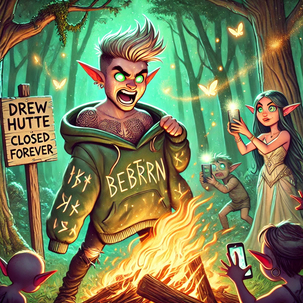 JUSTIN BEBRØRN BANISHES DREW HUTTE AFTER TROLLSPY MELTDOWN!