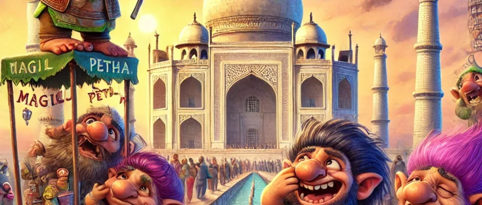Taj Mahal: A Monument So Romantic, Even Trolls Cry (Marble) Tears