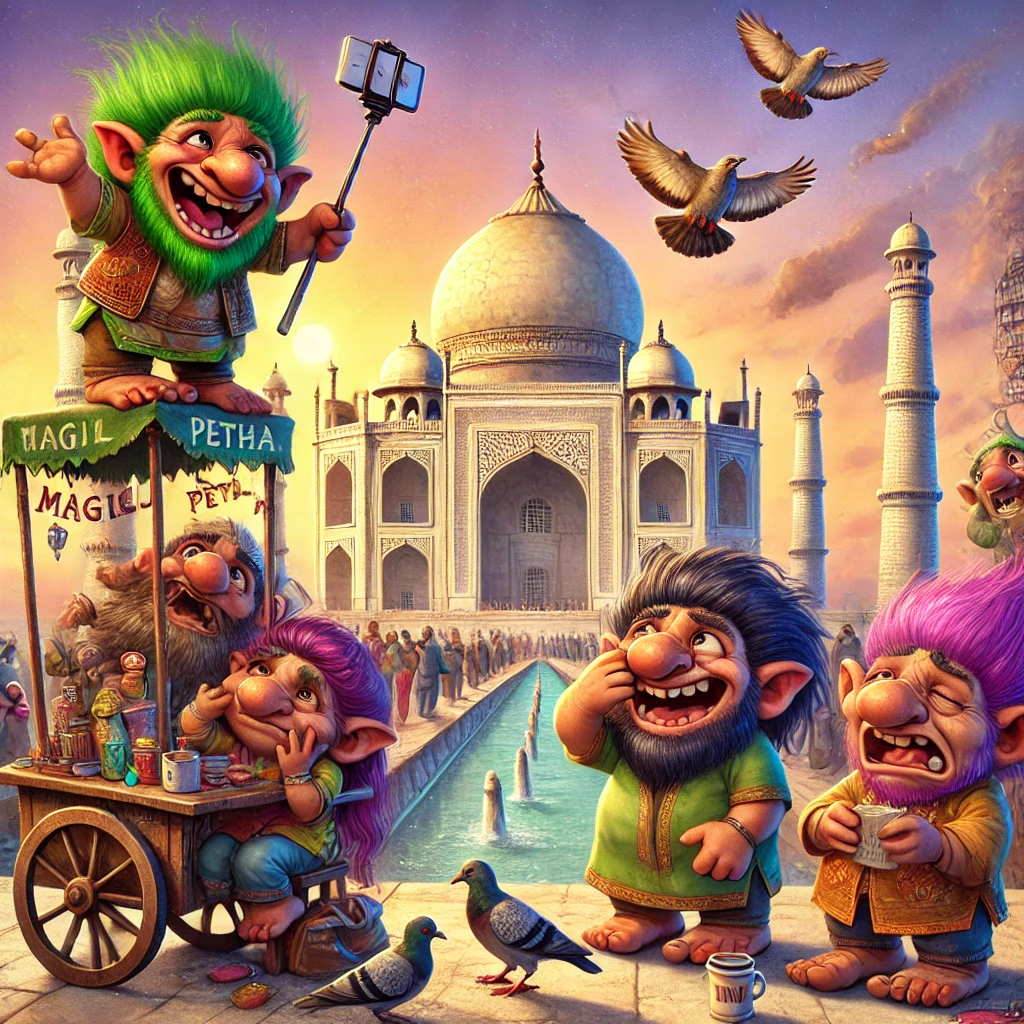 Taj Mahal: A Monument So Romantic, Even Trolls Cry (Marble) Tears