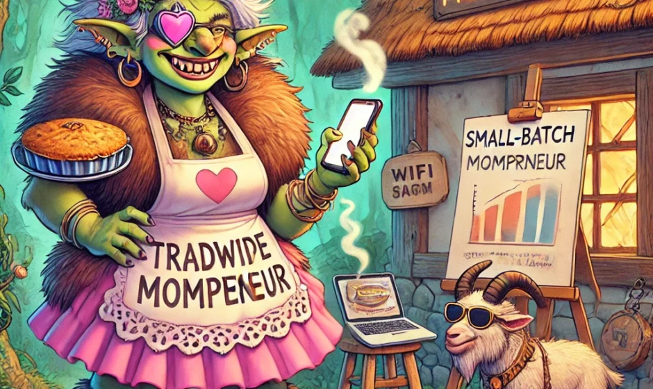 ?THE RISE OF THE “TRADWIFE MOMPRENEUR”?