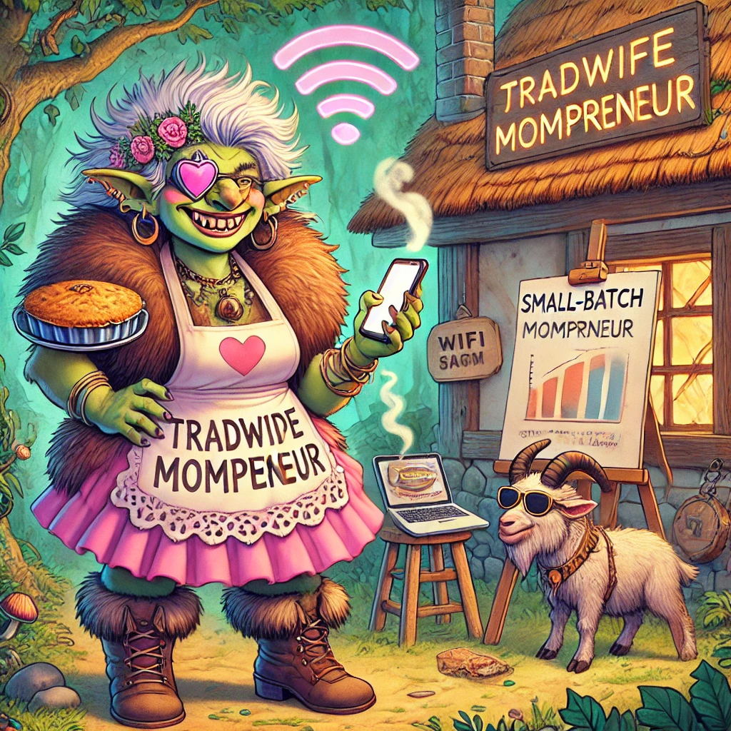 ?THE RISE OF THE “TRADWIFE MOMPRENEUR”?