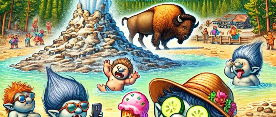 Yellowstone: The Place Where the Earth Farts, Steams, and Gurgles Like a Troll After Taco Night