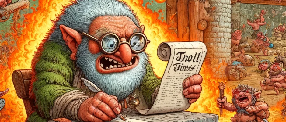 ? FIRE, FURY & FOOLS IN BAGUETTEVILLE (Paris): Troll Prisons Attacked! ?