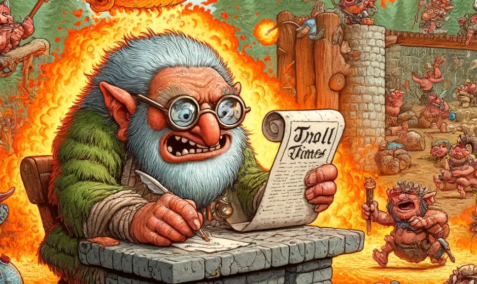 ? FIRE, FURY & FOOLS IN BAGUETTEVILLE (Paris): Troll Prisons Attacked! ?
