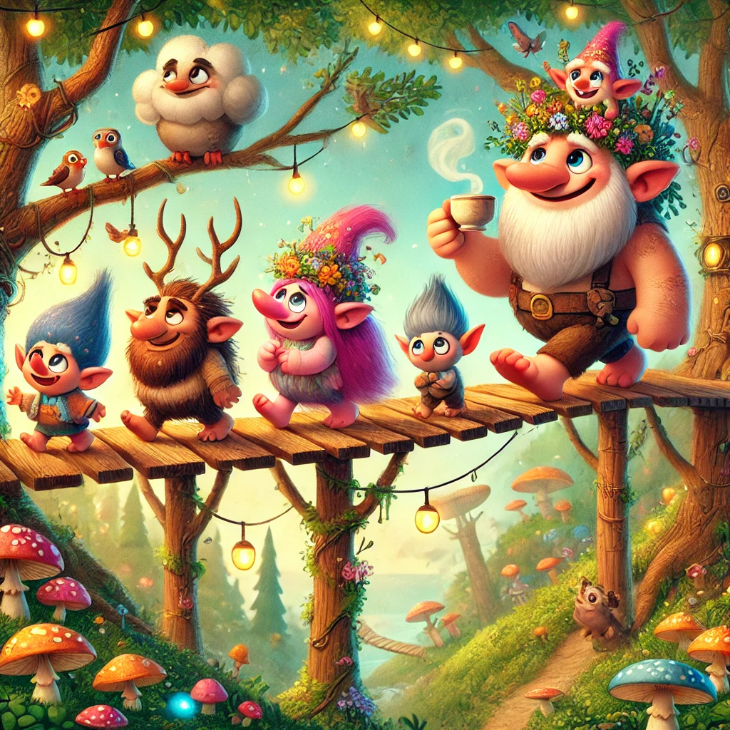 ?✨ Treetop Walkway in Glade York Enchants Trolls and Wins Hearts ✨?