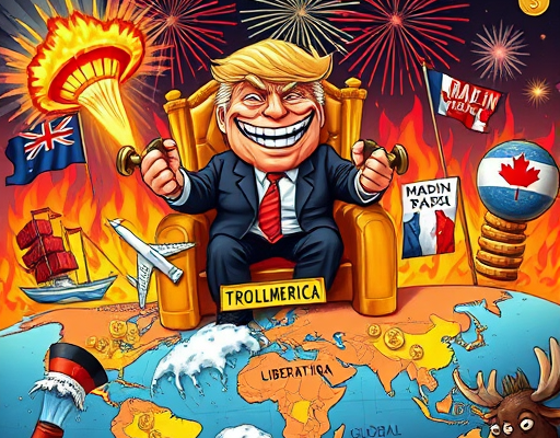 TRUMP THE ORANGE RETURNS: TARIFFS, TENSION, AND TEMPERS IN THE HUMAN REALMS